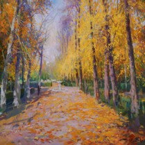Francisco Calabuig - Jardin en otoño
