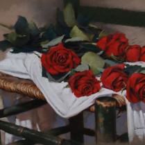 Germán Aracil - Rosas sobre silla vieja