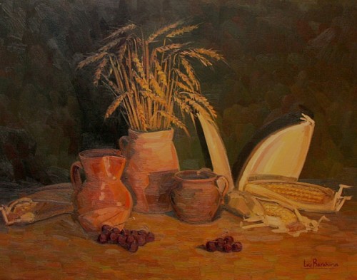 Luz Barahona - Espigas y maiz