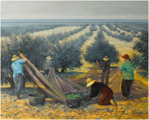 Manuel Barahona - En el olivar
