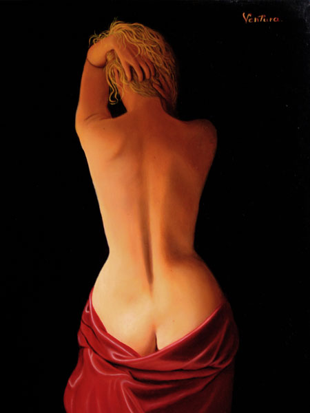Ventura - Desnudo de espaldas