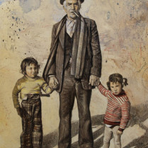 Antonio Guzman Capel - Gitano con los nietos