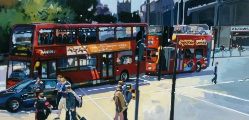 Josep Francés - Bus of London,100x50, 2000E-1