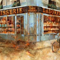 Patisserie Laduree, París 50 x 100 cm